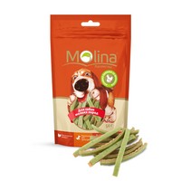 

Molina / Лакомство Молина для собак Мелких пород Куриные полоски со шпинатом, Molina