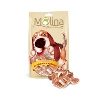 

Molina / Лакомство Молина для собак Рулетики из трески и курицы, Molina