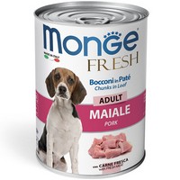 

Monge Dog Fresh Adult Chunks in Loaf Pork / Влажный корм Консервы Монж для взрослых собак Мясной рулет со Свининой (цена за упаковку), Monge Dog Fresh Adult Chunks in Loaf Pork