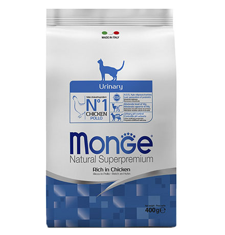 Купить Monge Cat Urinary / Лечебный корм Монж Уринари для кошек Профилактика МКБ за 409.00 ₽