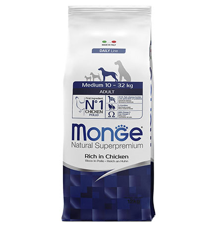 Monge Dog Adult Medium / Сухой корм Монж для взрослых собак Средних пород