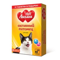 Multi Лакомки / Витаминное лакомство Мульти Лакомки для кошек Активный питомец