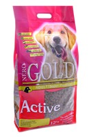 Купить NERO GOLD super premium Adult Active / Сухой корм Неро Голд для взрослых Активных и Энергичных собак Курица и рис за 3850.00 ₽
