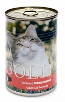 NERO GOLD Venison / Консервы Неро Голд для кошек Свежая оленина (цена за упаковку) 
