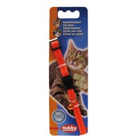 Nobby / Ошейник Ноби для кошек Неон Светоотражающий с безопасным замком и бубенчиком