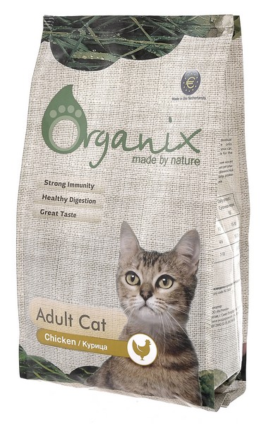 Organix Adult Cat Chicken / Сухой корм Органикс для кошек Курица