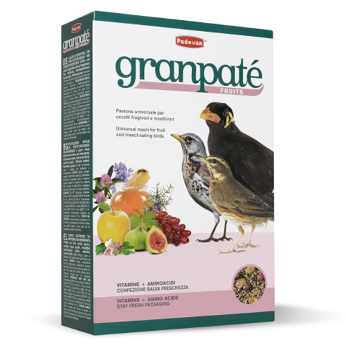 Padovan GranPatee fruits / Корм Падован для Насекомоядных птиц Комплексный Фруктовый
