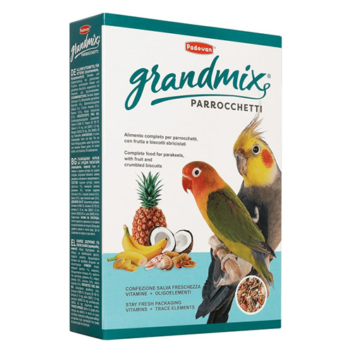 Padovan Grandmix Parrocchetti / Корм Падован для Средних попугаев Комплексный Основной
