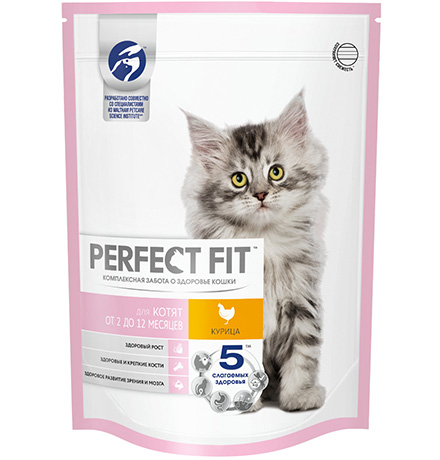 Perfect Fit / Сухой корм Перфект Фит для котят Курица