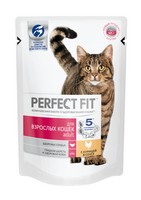 

Perfect Fit Adult / Паучи Перфект Фит для взрослых кошек Курица в соусе (цена за упаковку), Perfect Fit Adult