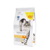 Perfect Fit Sensitive Сухой корм Перфект Фит для чувствительных кошек Индейка 712₽