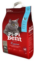 Pi-Pi-Bent Classic / Наполнитель для кошачьего туалета ПиПиБент Классик Комкующийся 
