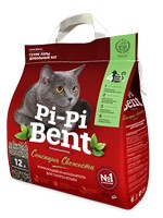 Pi-Pi-Bent Sensation / Наполнитель для кошачьего туалета ПиПиБент Сенсация Свежести Комкующийся 