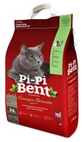 Pi-Pi-Bent Sensation / Наполнитель для кошачьего туалета ПиПиБент Сенсация Свежести Комкующийся 