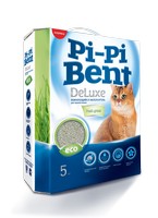 Купить Pi-Pi Bent DeLuxe Fresh Grass / Наполнитель ПиПиБент для кошачьего туалета Комкующийся Свежая трава за 600.00 ₽