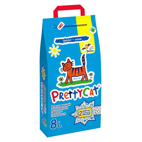 PrettyCat Aroma Fruit / Наполнитель для кошачьих туалетов ПриттиКэт Арома Фрут Впитывающий