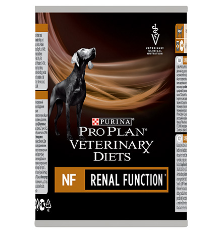 Purina Pro Plan Veterinary Diets NF Renal Function / Лечебные консервы Пурина Про План Ветеринарная диета для взрослых собак для поддержания функции почек при хронической почечной недостаточности (цена за упаковку) 