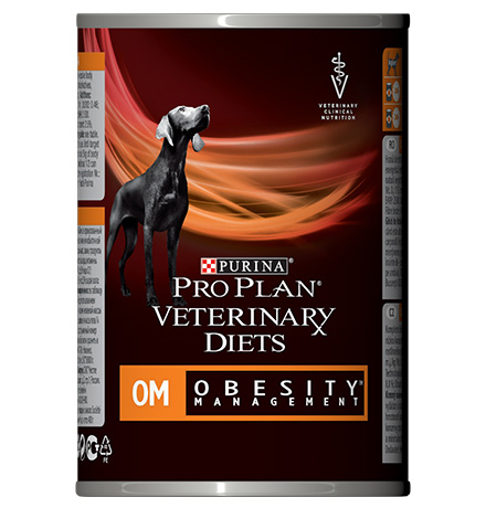 Купить Purina Pro Plan Veterinary Diets OM Obesity Management / Лечебные консервы Пурина Про План Ветеринарная диета для взрослых собак для снижения избыточной массы тела и регуляции поступления глюкозы (цена за упаковку) за 4070.00 ₽