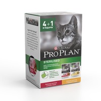 

Purina Pro Plan Cat NutriSavour Sterilised Chicken Duck / Паучи Пурина Про План для Стерилизованных кошек Курица в соусе Утка в соусе (цена за упаковку), Purina Pro Plan Cat NutriSavour Sterilised Chicken Duck