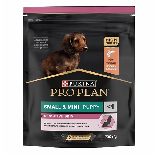 

PRO PLAN OPTI DERMA / Сухой корм ПРО ПЛАН для щенков мелких пород при чувствительной коже с лососем, PRO PLAN OPTI DERMA