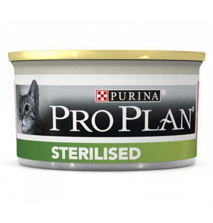 

Purina Pro Plan Cat Sterilised Tuna & Salmon / Консервы Пурина Про План для Стерилизованных кошек Тунец и Лосось (цена за упаковку), Purina Pro Plan Cat Sterilised Tuna & Salmon