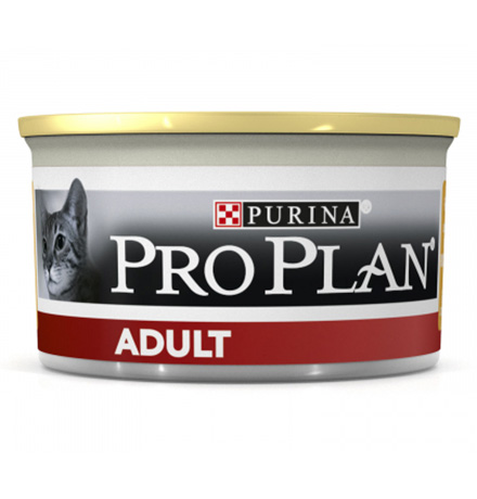 

Purina Pro Plan Cat Adult Chicken / Консервы Пурина Про План для Взрослых кошек Курица (цена за упаковку), Purina Pro Plan Cat Adult Chicken