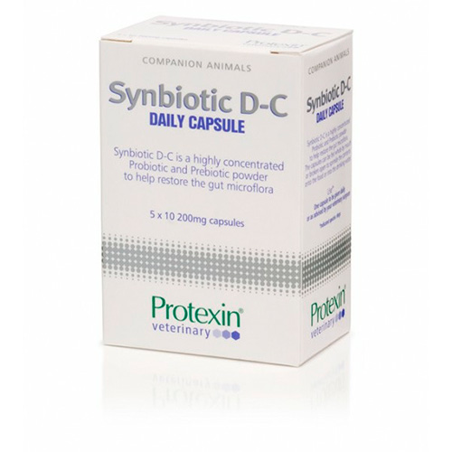 Protexin Synbiotic D-С 50 / Синбиотик для создания в кишечнике правильной микрофлоры у собак