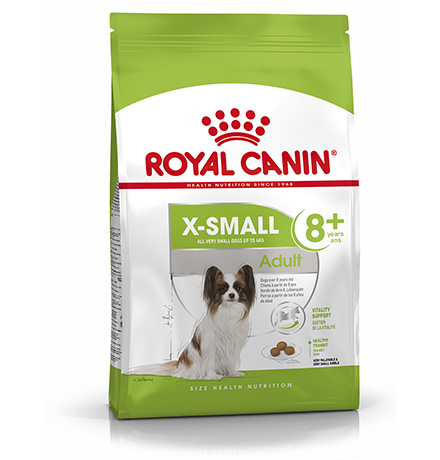 Royal Canin X-Small Adult 8+ / Сухой корм Роял Канин Икс-Смолл для Пожилых собак Мелких пород старше 8 лет