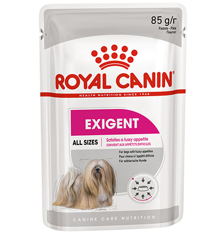 

Royal Canin Adult Exigent Care / Влажный корм (паштет) Роял Канин Экзиджент Кэа для собак всех размеров Привередливых в питании (цена за упаковку), Royal Canin Adult Exigent Care