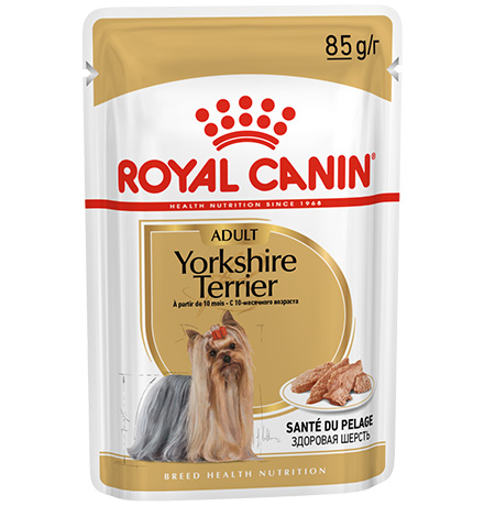 

Royal Canin Breed dog Yorkshire Terrier / Влажный корм (паштет) Роял Канин для собак породы Йоркширский Терьер (цена за упаковку), Royal Canin Breed dog Yorkshire Terrier