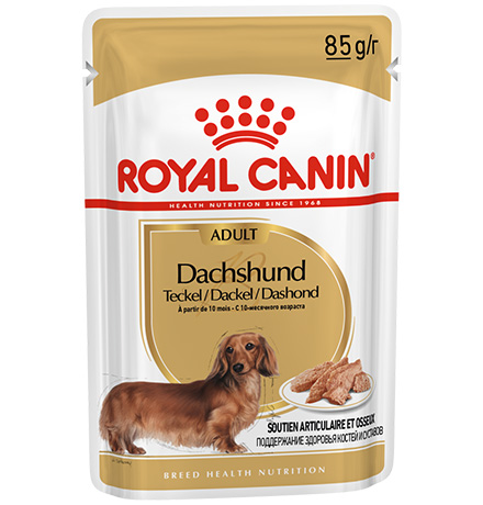 

Royal Canin Breed dog Dachshund / Влажный корм (паштет) Роял Канин для собак породы Такса (цена за упаковку), Royal Canin Breed dog Dachshund