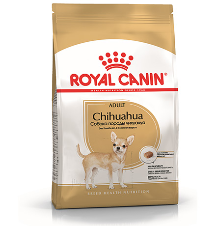 Купить Royal Canin Breed dog Chihuahua Adult / Сухой корм Роял Канин для взрослых собак породы Чихуахуа старше 8 месяцев за 380.00 ₽