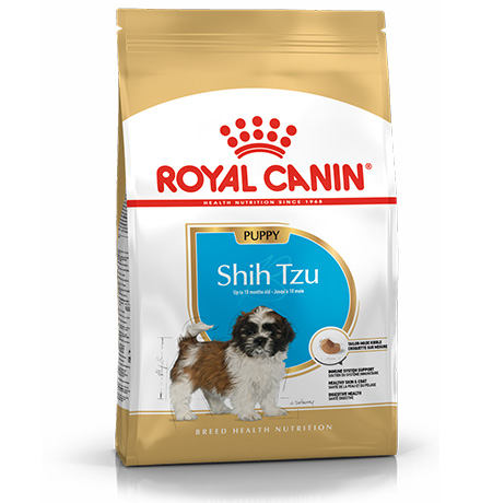 Royal Canin Breed dog Shih Tzu Junior / Сухой корм Роял Канин для Щенков породы Ши Тцу в возрасте до 10 месяцев