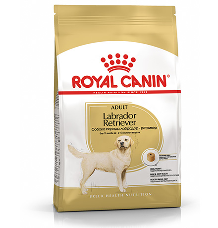 Royal Canin Breed dog Labrador Retriever Adult / Сухой корм Роял Канин для взрослых собак породы Лабрадор старше 15 месяцев 