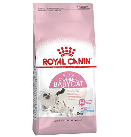 Купить Royal Canin Mother & Babycat / Сухой корм Роял Канин Бэйбикэт для Котят в возрасте от 1 до 4 месяцев за 3320.00 ₽