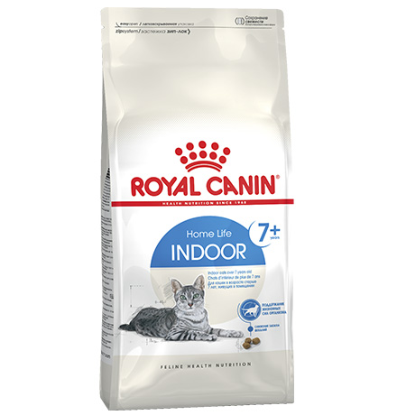 Купить Royal Canin Indoor 7+ / Сухой корм Роял Канин Индор для Пожилых кошек старше 7 лет Живущих в помещении за 410.00 ₽