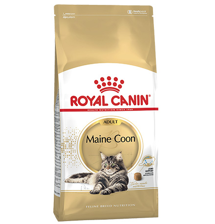 Royal Canin Breed cat Maine Coon / Сухой корм Роял Канин для Взрослых кошек породы Мэйн Кун старше 15 месяцев