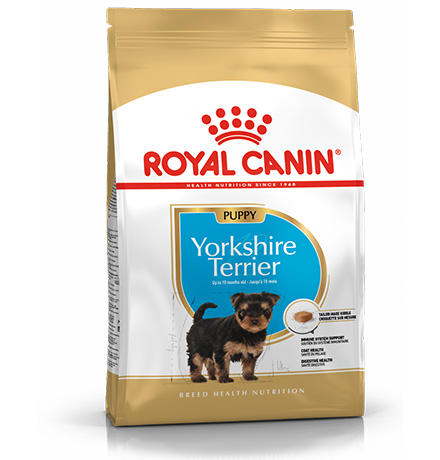 Royal Canin Breed dog Yorkshire Terrier Puppy / Сухой корм Роял Канин для Щенков породы Йоркширский Терьер в возрасте от 2 до 10 месяцев