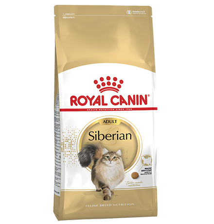 Купить Royal Canin Breed cat Siberian / Сухой корм Роял Канин для взрослых кошек Сибирской породы старше 1 года за 2030.00 ₽
