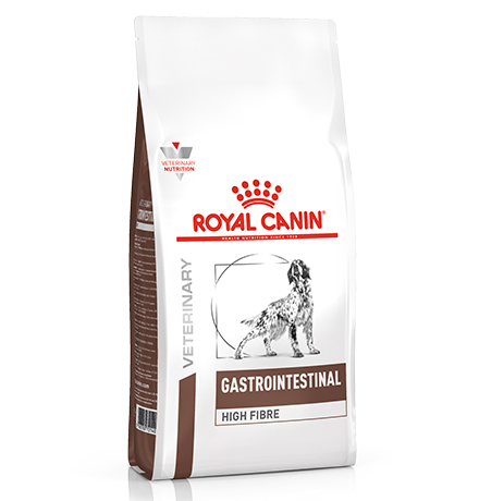 Royal Canin Gastrointestinal High Fibre / Ветеринарный сухой корм Роял Канин для собак при нарушении Пищеварения с Клетчаткой