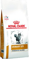 Royal Canin Urinary S\O Moderate Calorie / Ветеринарный сухой корм Роял Канин Уринари для кошек с умеренным содержанием энергии при лечении мочекаменной болезни 