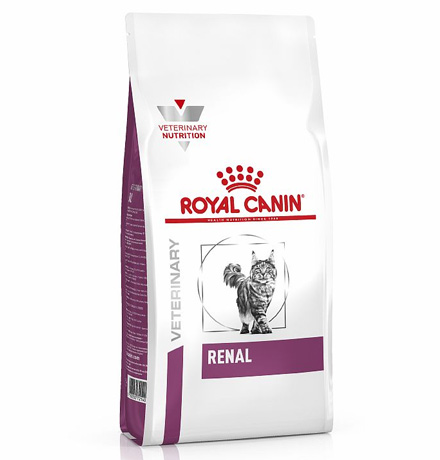 Royal Canin Renal RF23/ Ветеринарный сухой корм Роял Канин Ренал для кошек Заболевание почек (хроническая почечная недостаточность) 