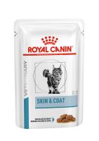 

Royal Canin Skin & Coat / Ветеринарный влажный корм (Консервы-Паучи) Роял Канин Скин энд Коат для Кастрированных котов и Стерилизованных кошек с Чувствительной кожей (цена за упаковку), Royal Canin Skin & Coat