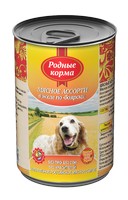 

Родные Корма / Консервы для собак Мясное ассорти в желе по-Боярски (цена за упаковку), Родные Корма