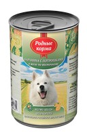 Родные Корма / Консервы для собак Баранина с потрошками в желе по-Восточному (цена за упаковку)