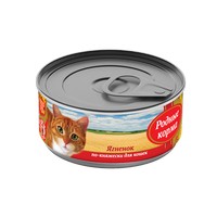 Родные Корма / Консервы для кошек Ягненок по-Княжески (цена за упаковку)