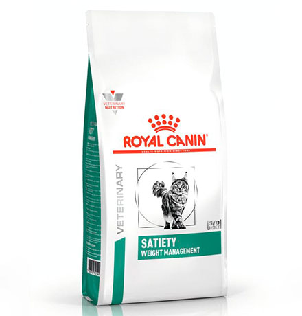 Royal Canin Satiety Weight Management SAT34 / Ветеринарный сухой корм Роял Канин Сетаети Вейт Менеджмент для кошек Контроль избыточного веса 