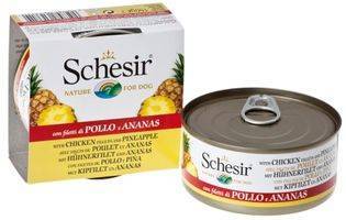 

Schesir / Консервы Шезир для собак Цыпленок Ананас (цена за упаковку), Schesir