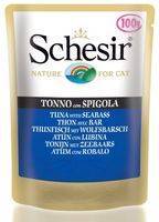 

Schesir / Паучи Шезир для кошек Тунец окунь (цена за упаковку), Schesir