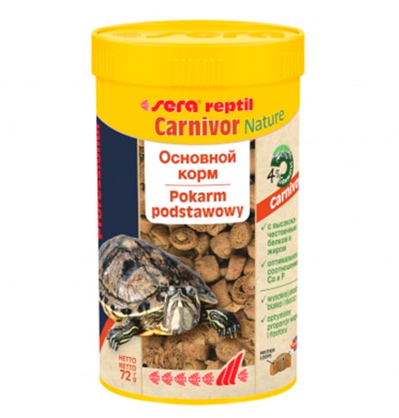 Sera Reptil Professional Carnivor / Корм Сера для черепах
